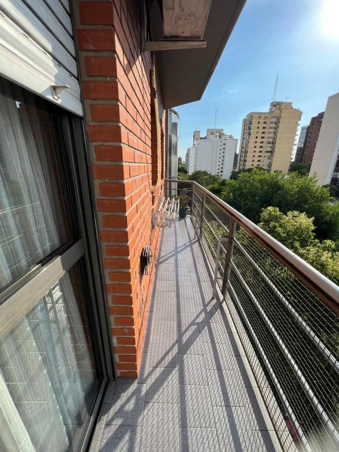 Appartamento temporario la plata centro balcon al frente Esterno foto